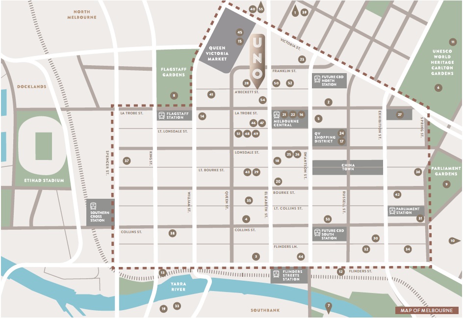 UNO Location Map 2